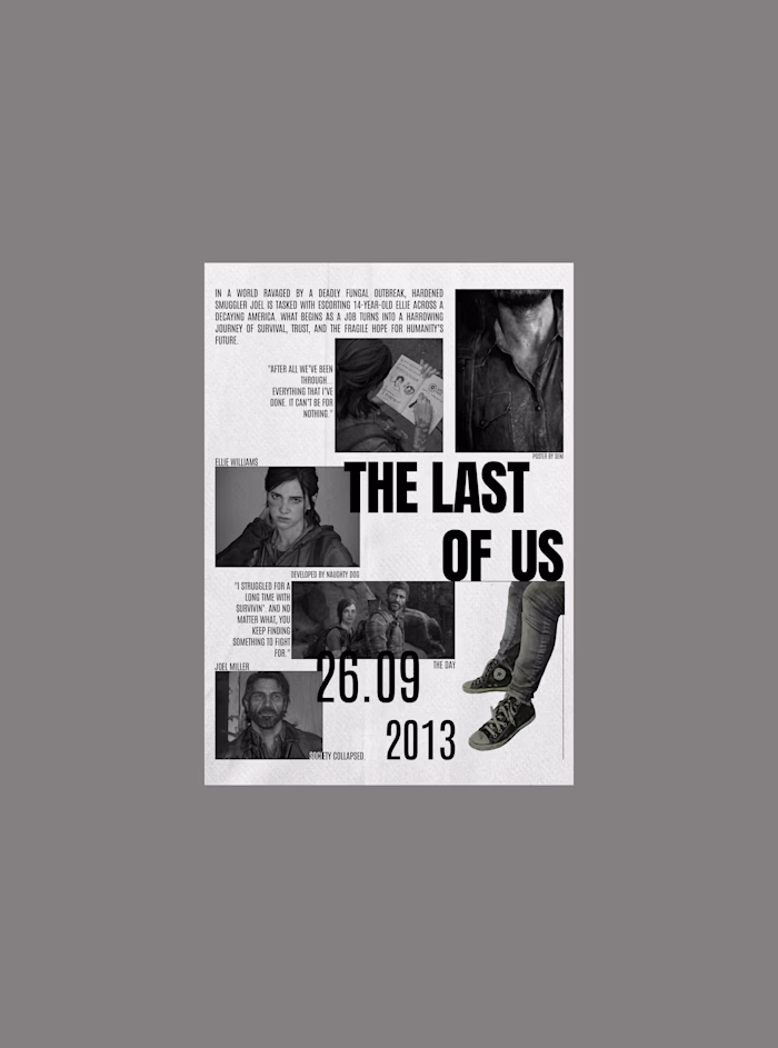 The Last Of Us(Game) Poster