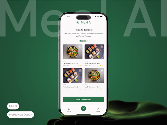 Meal AI App