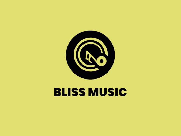 The Bliss Music logo is