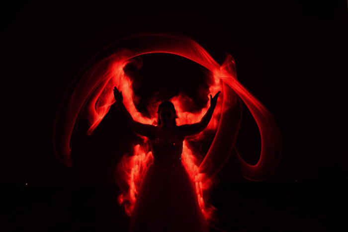 Working on Light Painting with my friends from Maryland Kuns...