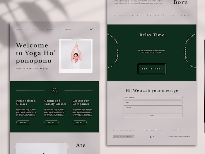 Complete Brand Revamp on Squarespace