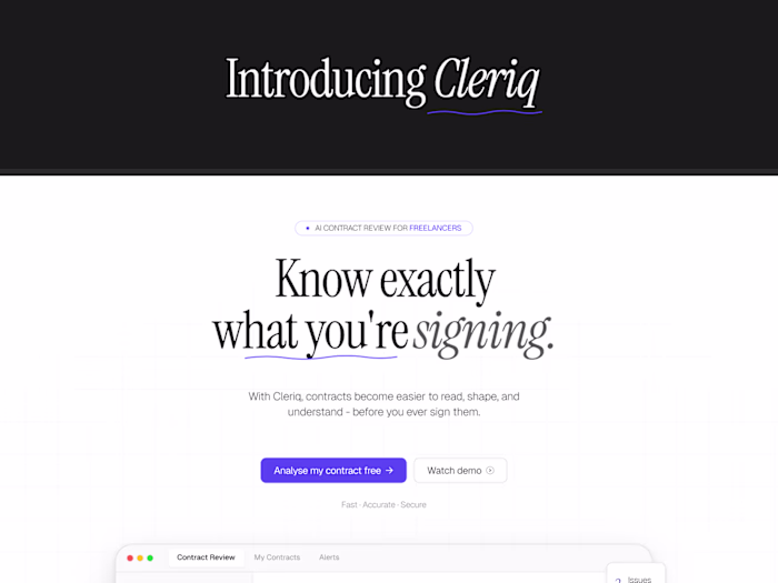 Sign Contracts, without the chaos