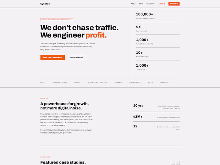 A self-initiated redesign focused on
