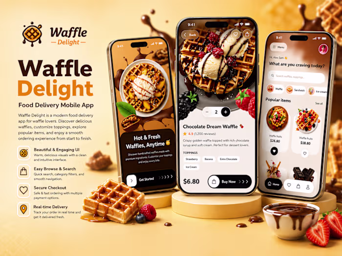 Mobile App UI/UX Design