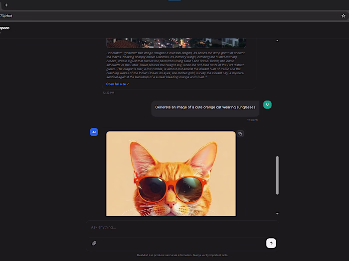 DualMind AI – Multi-Agent AI Chat Application
