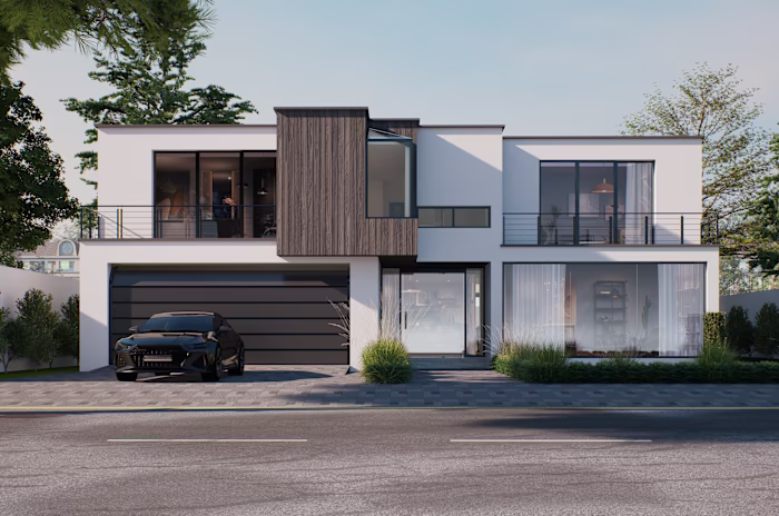 Modern Architectural House Design | Precise Drawings & Rendered