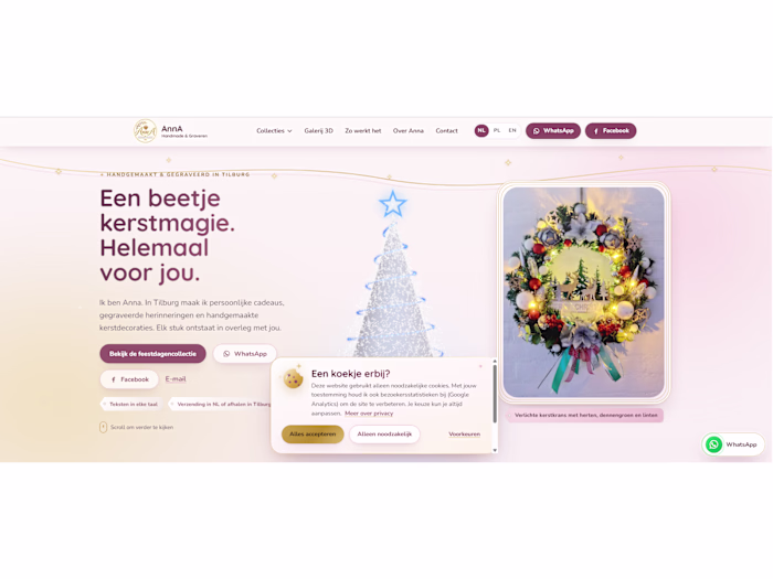 AnnA Handmade — Multilingual Website & Google Setup