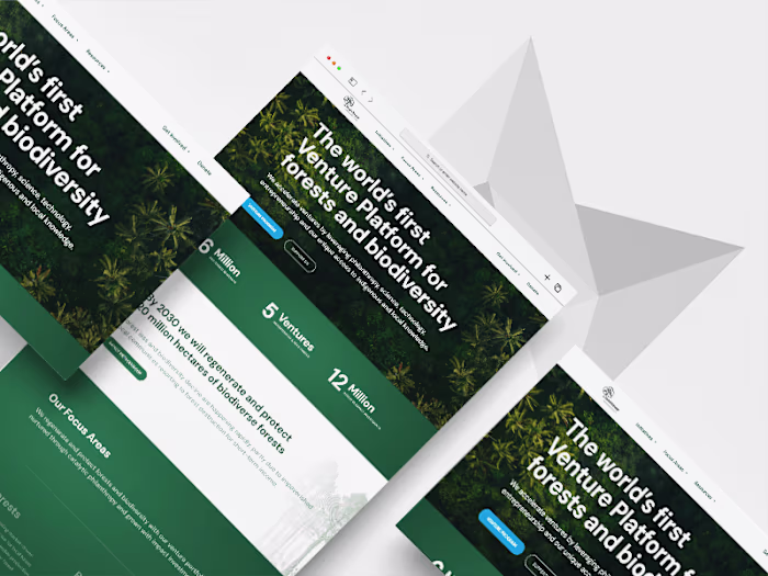 Framer Web Development | Brain Forest Venture Platform