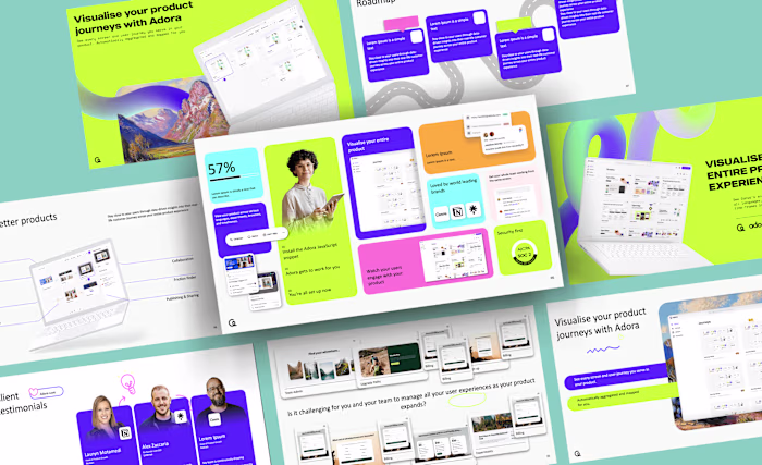Sales deck design