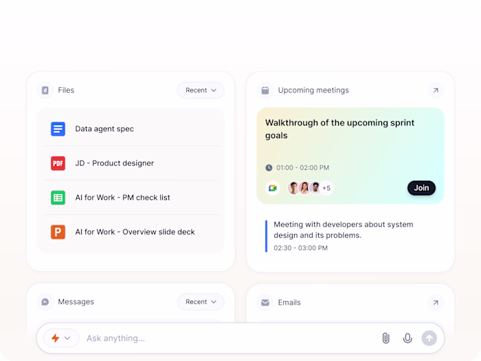 AI Agent Chat UI – Smart, Context-Aware Conversations