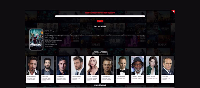 Netflix Recommender System