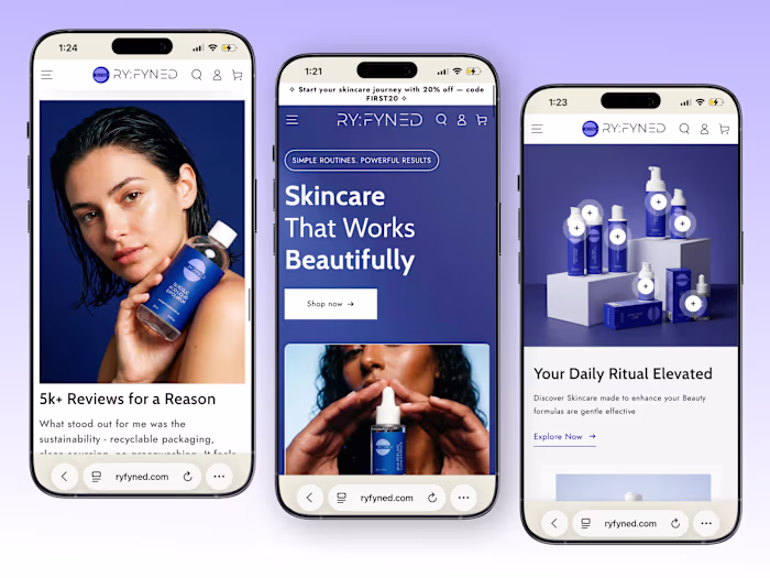 Get a Mobile-Responsive Design for Your Skincare Website Now