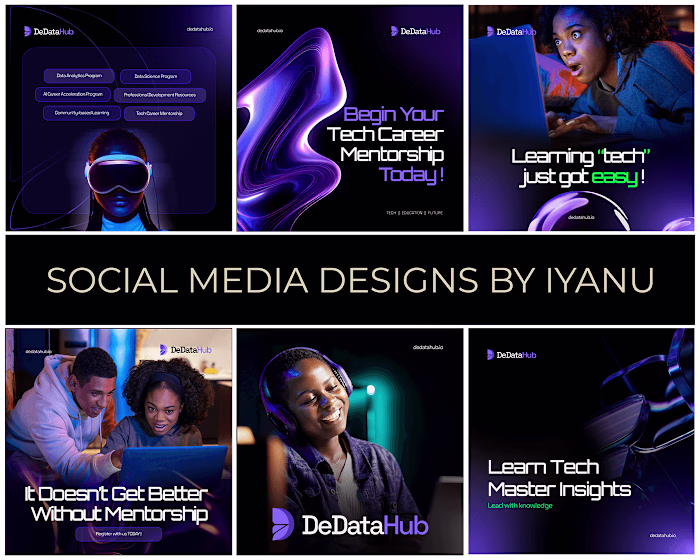 Data-Driven Social Media Designs for DedataHub