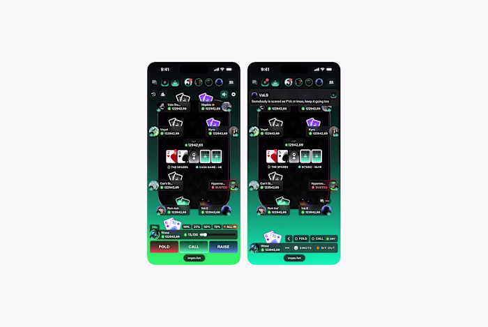 Vegas - Poker UI &