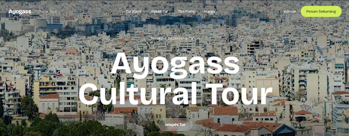 Private Trip Landing Page