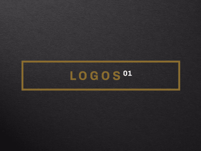 LOGO DESIGN 01: VARIOUS CLIENTS