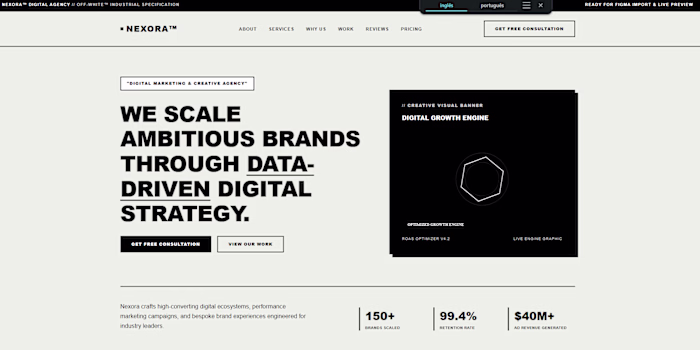Nexora Digital Agency — High-Converting