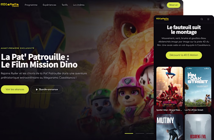 Megarama Casablanca | Cinema Booking Platform