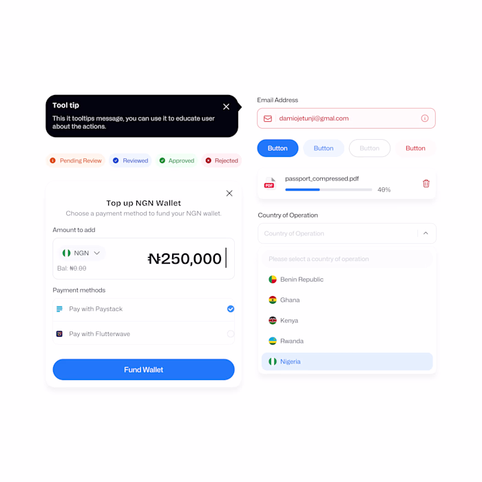 Design System Development and Implementation