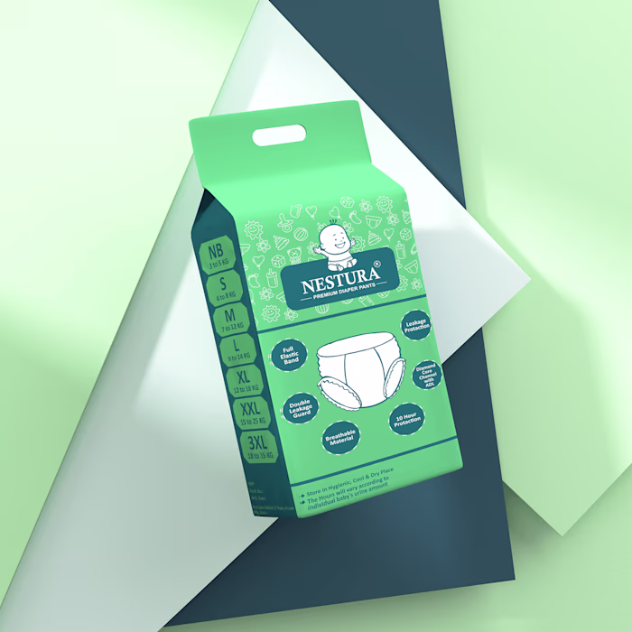 Product Modeling - Nestura Diaper Bag on Behance