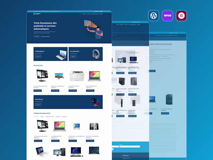 Interface PC Website Design & Development