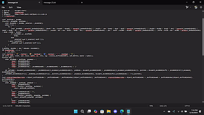 Rewrite script
