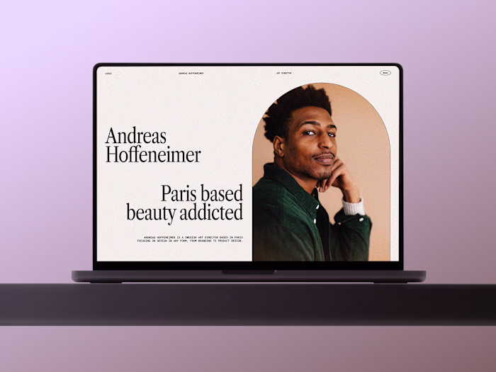Hoffen — Premium Minimal Portfolio