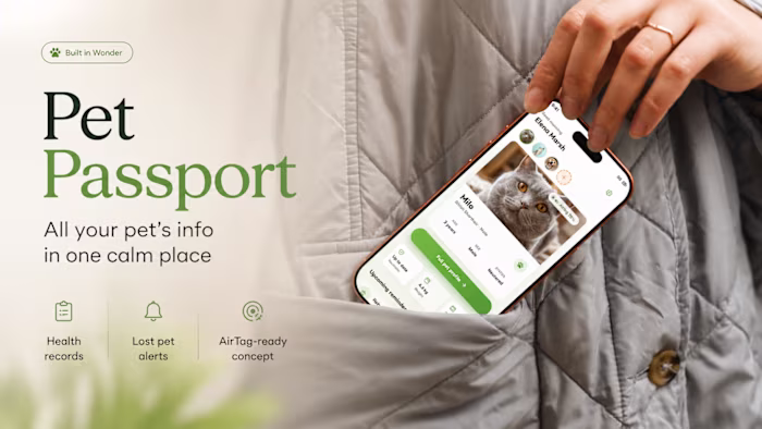 Pet Passport is a mobile
