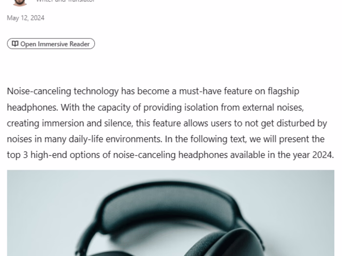 The top three noise-canceling headphones 2024