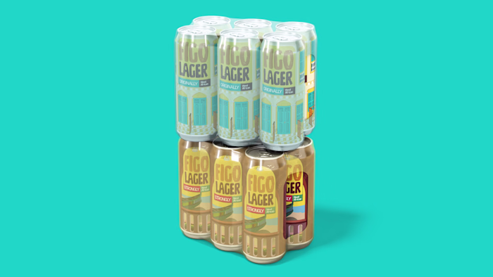 Figo Lager Brand Design