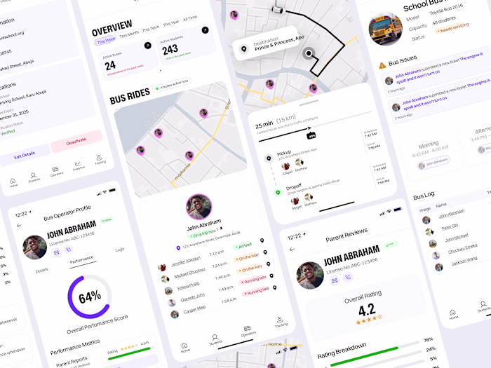 Bus Orbit: A School Bus Management App