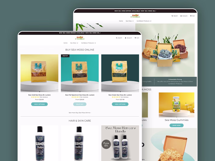 Shop D Caribbean - Caribbean lifestyle brand