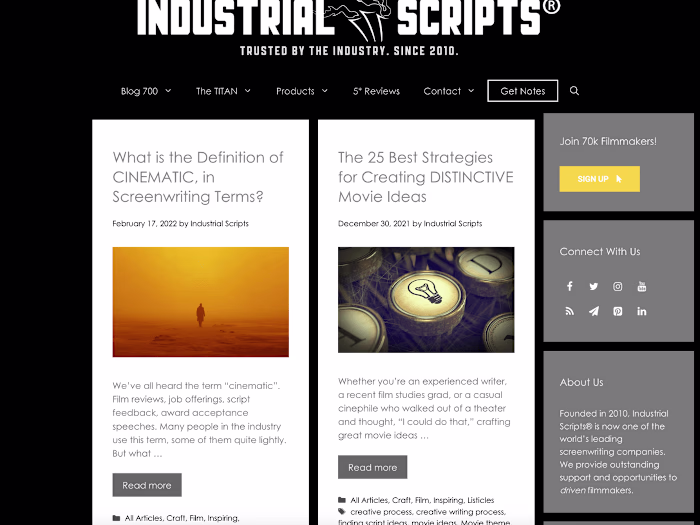 Article blog writer