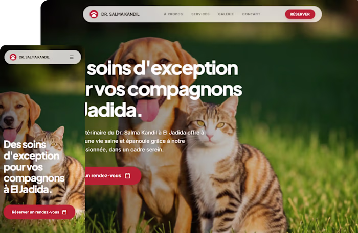Dr. Salma Kandil Vétérinaire | Clinic Website