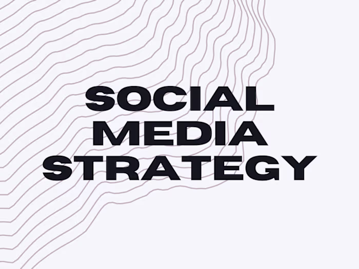 Social Media Strategy
