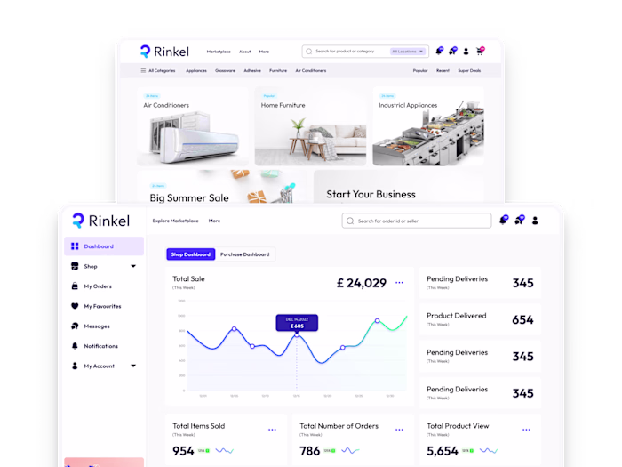 AI-Powered Web App for Multi-vendor E-commerce Solution