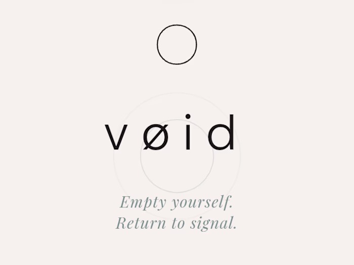Project: VØID Brand Identity &