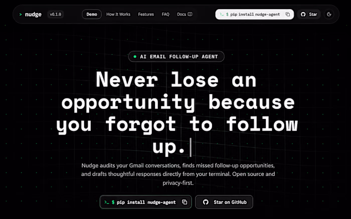 Nudge — AI Email Follow-Up