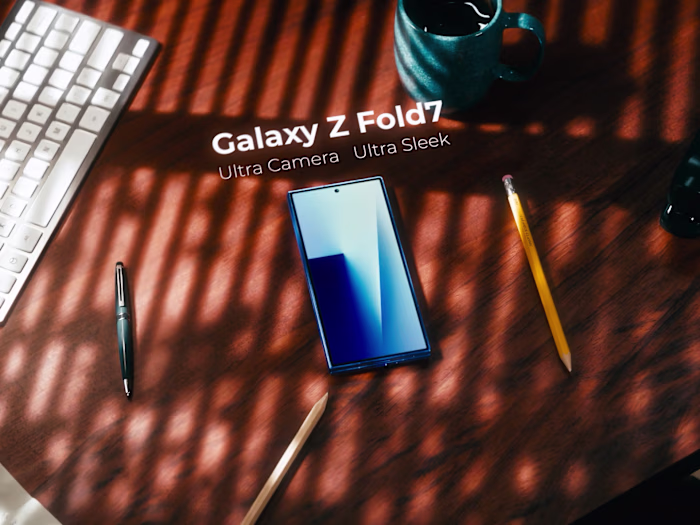 Samsung Galaxy Z Fold7 — Cinematic Product Launch