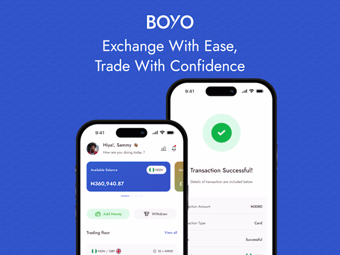 BOYO- FINTECH MOBILE APP