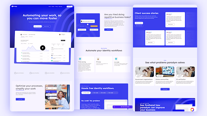 Webdesign - Paradym