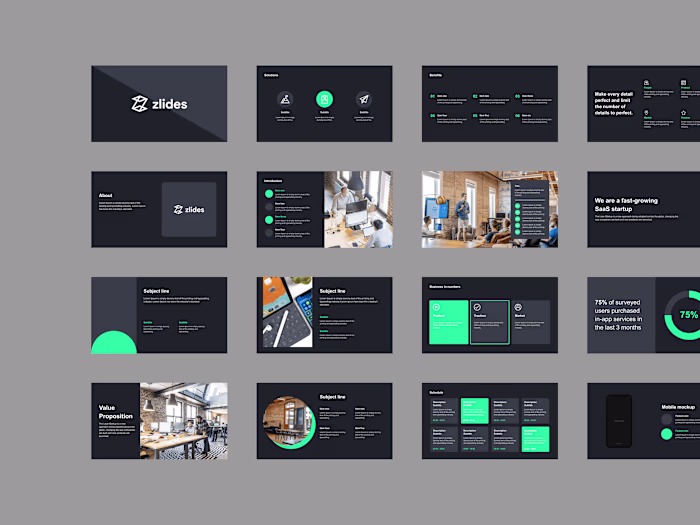 Zlides Dark Theme