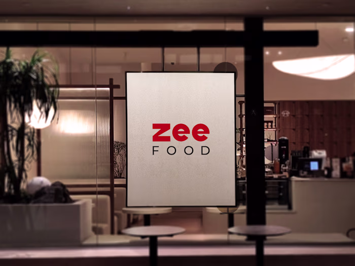 Logo Designed for Zee food.