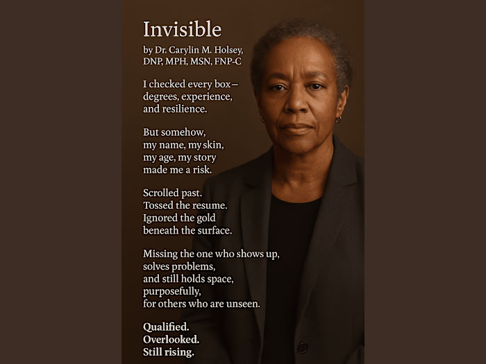 Invisible – A Poem