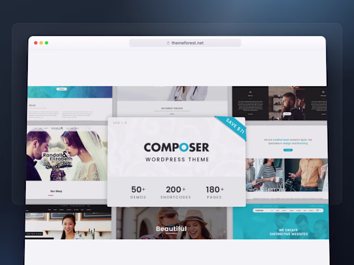 Composer - WordPress Theme