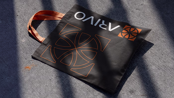 Arivo Brand Visual Identity Design