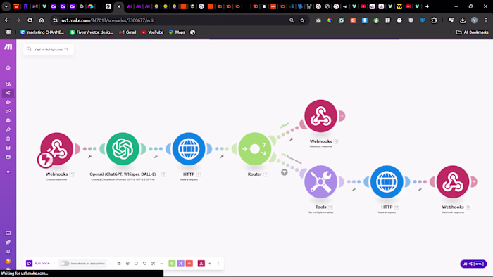 Built a Make.com (http://Make.com) automation