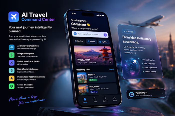 ✈️🌎 AI Travel Command Center
