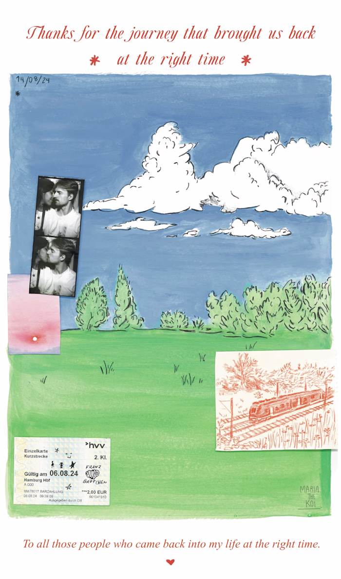 Journey Illustration for Sheet Magazine