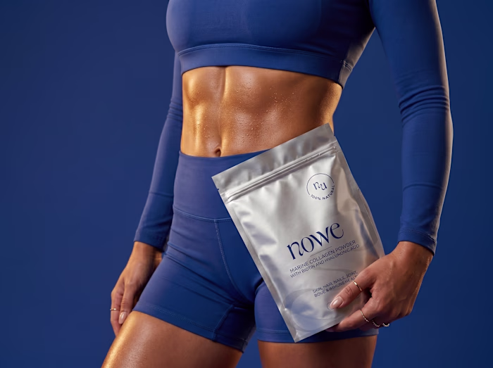 Nowe Collagen Pouch — Wellness Packaging Design